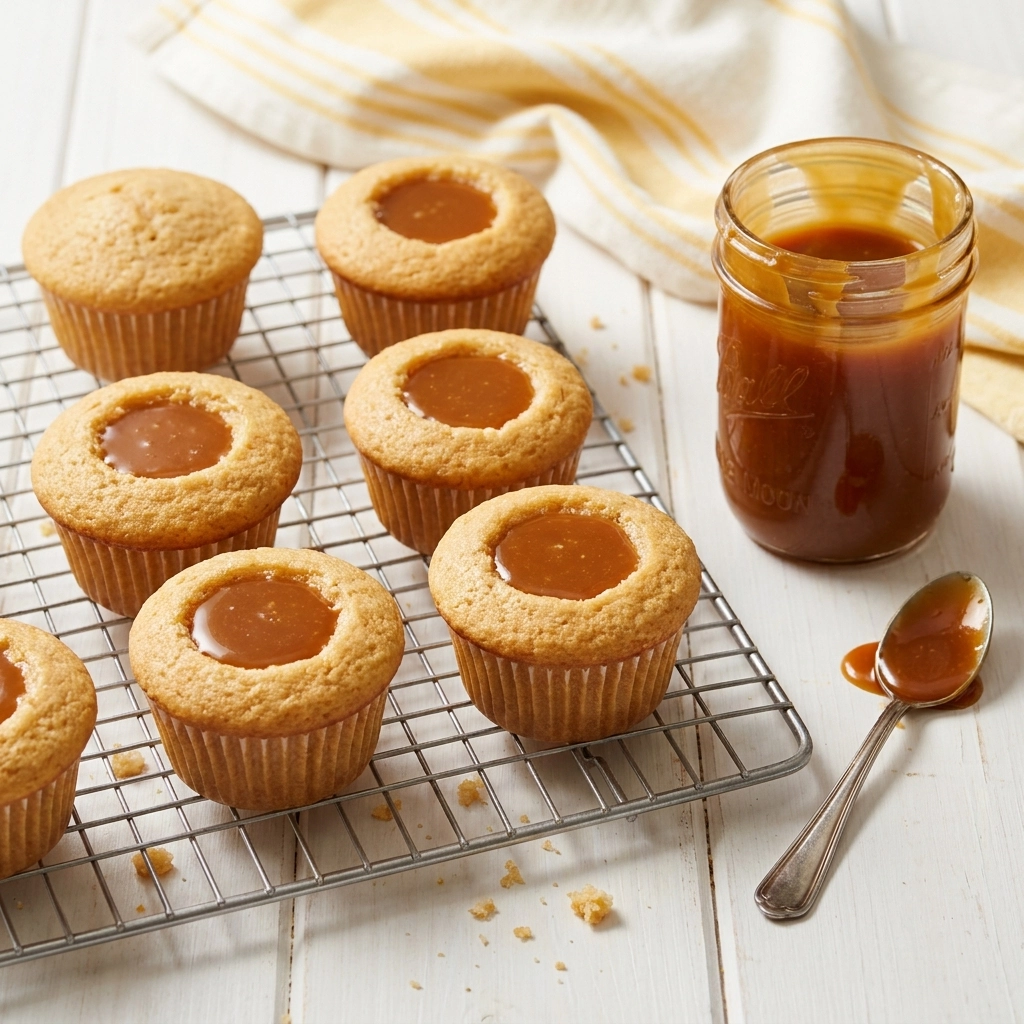 The Ultimate Peanut Butter Caramel Cupcakes | Decadent Dessert Recipe
