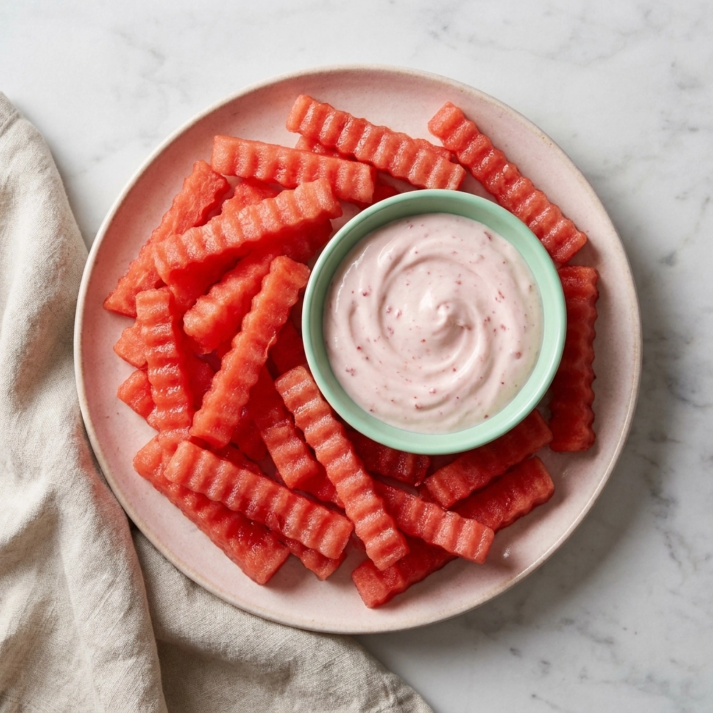 Easy Watermelon Fries: A Refreshing Sweet-Salty Treat | Healthy Summer Snack Idea