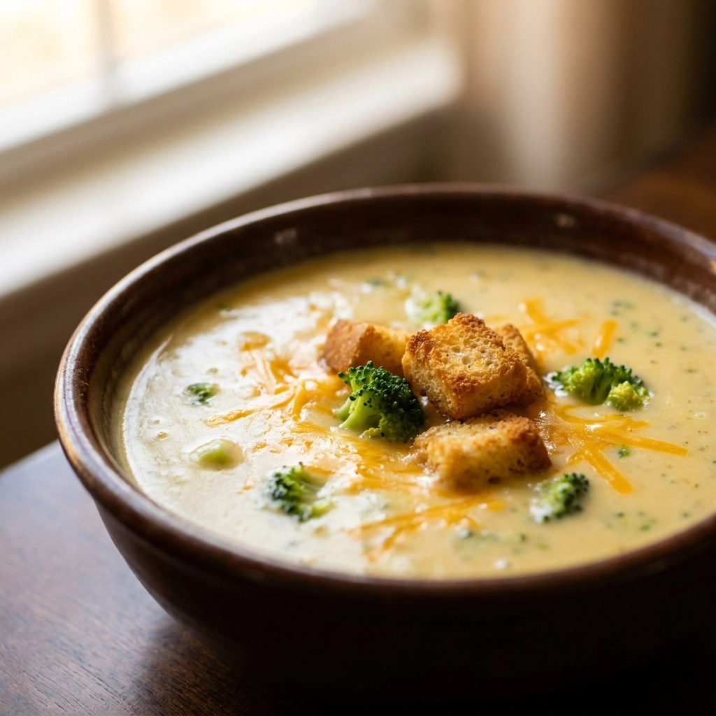 The Ultimate Creamy Broccoli Cheddar Soup | Easy Homemade Broccoli Cheddar Soup